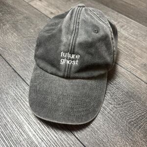 Ghost Men's Grey and Black Hat
